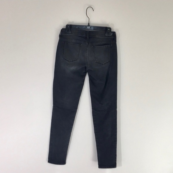 SP Black label slit knee black skinny jeans - Picture 2 of 5